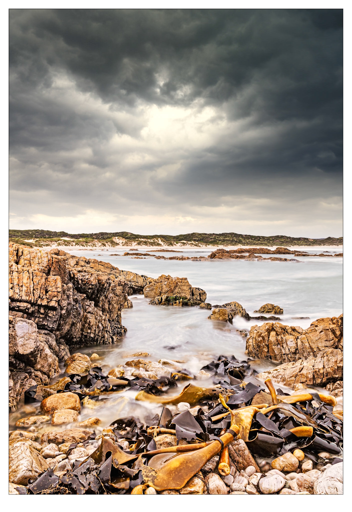 Before the Storm - Lighthouse Beach, Tasmania
