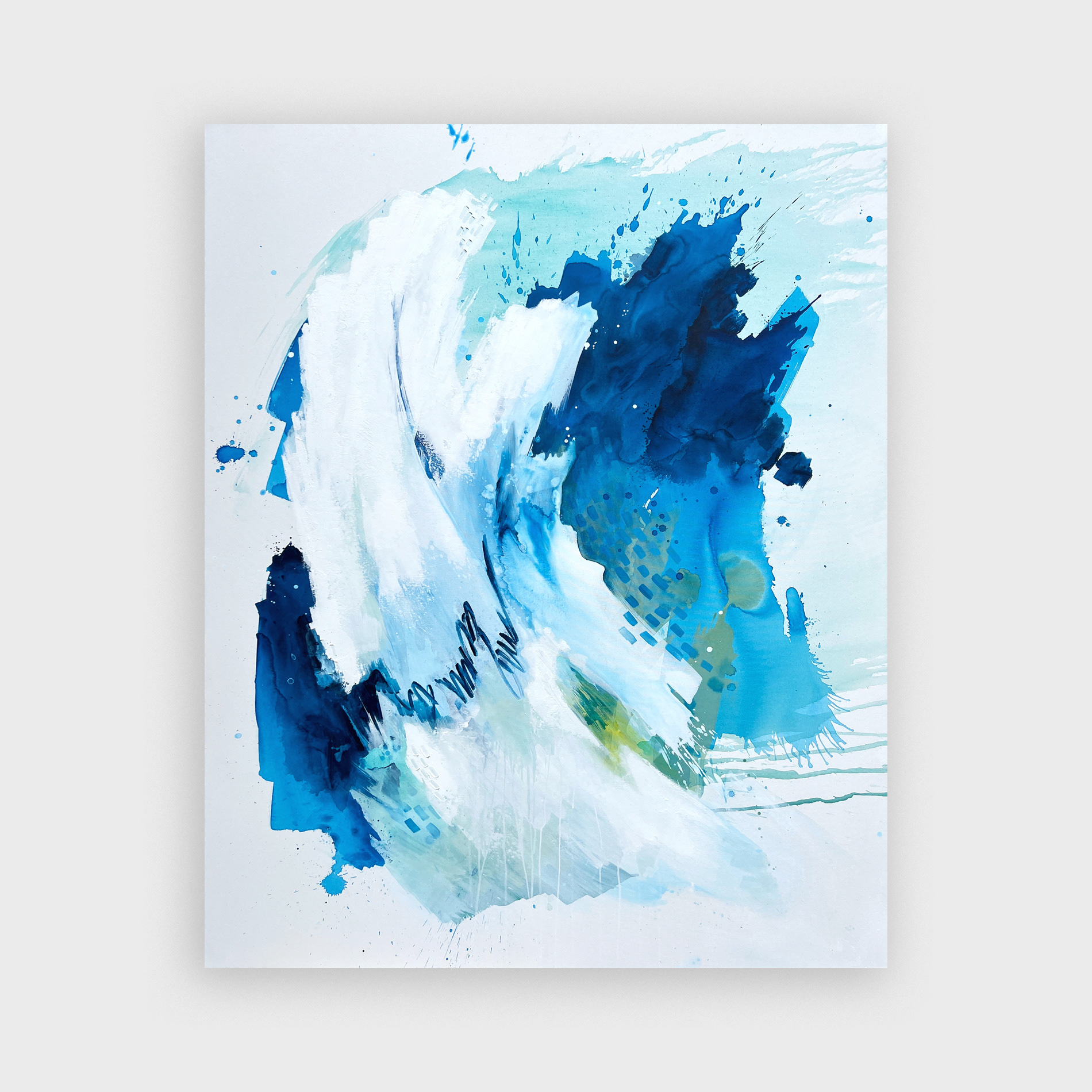 Waves of Becoming, 60x40"