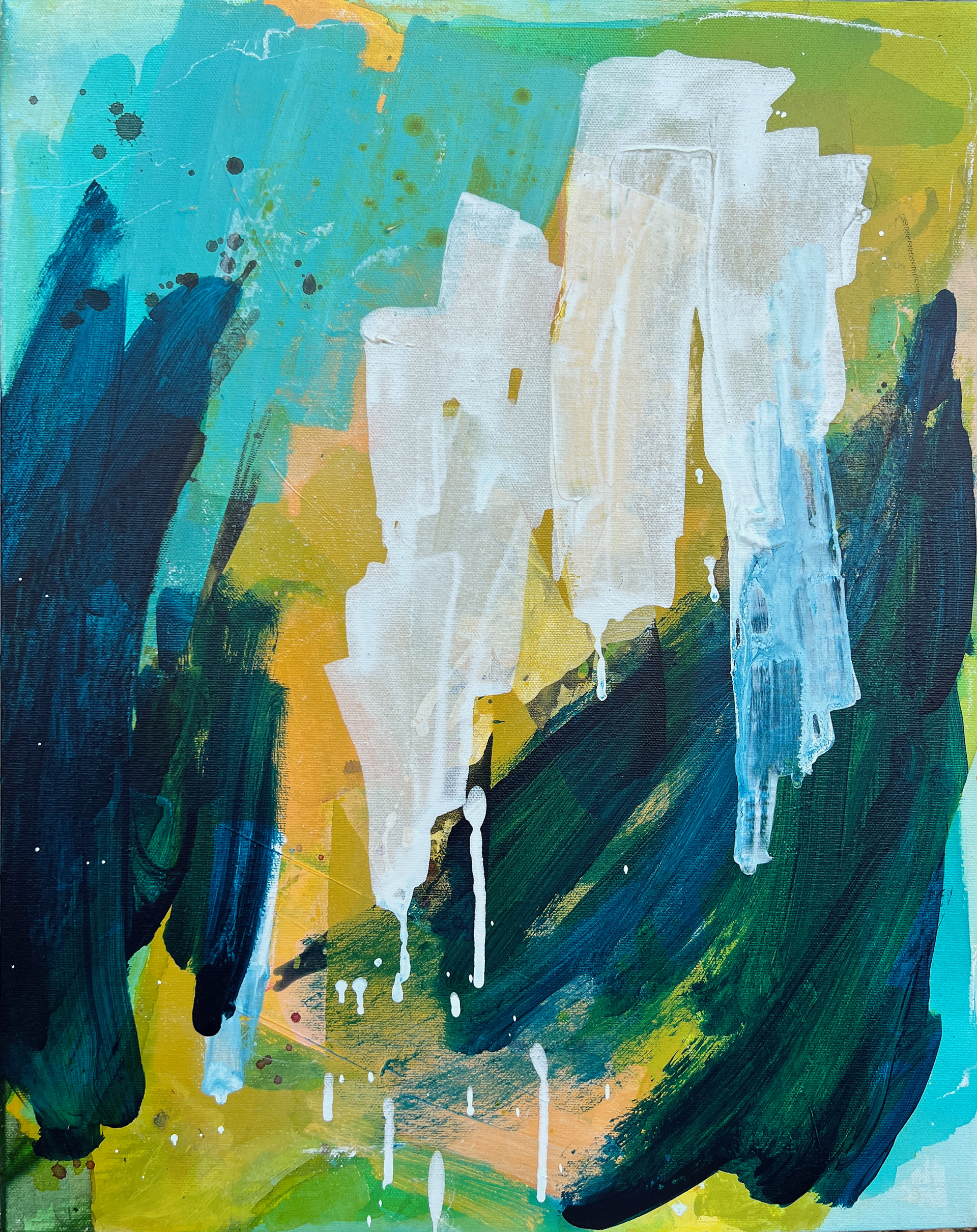 Over the Falls, 20x16"