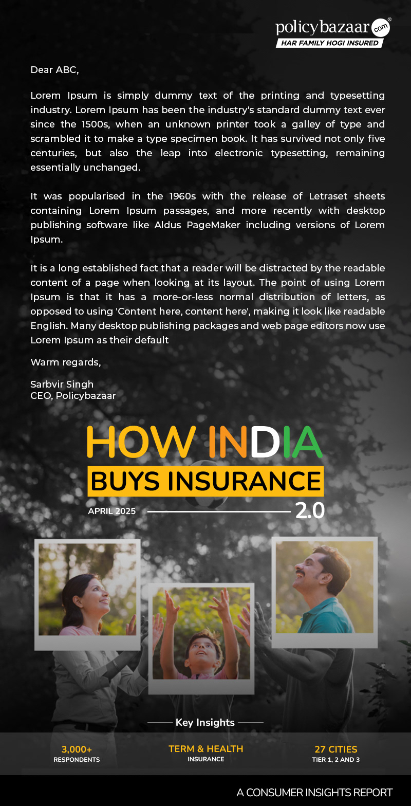 Policybazaar Insight Report Magazine 2025