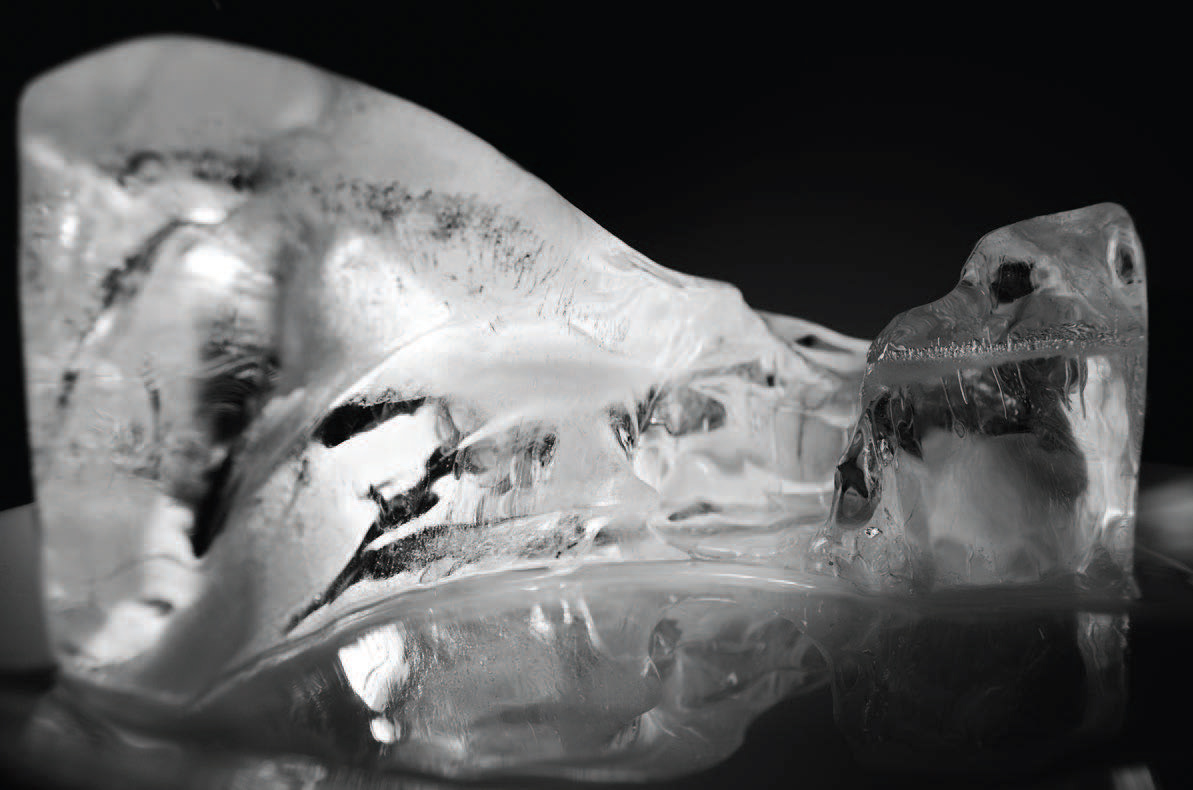 Ice Study of erosion