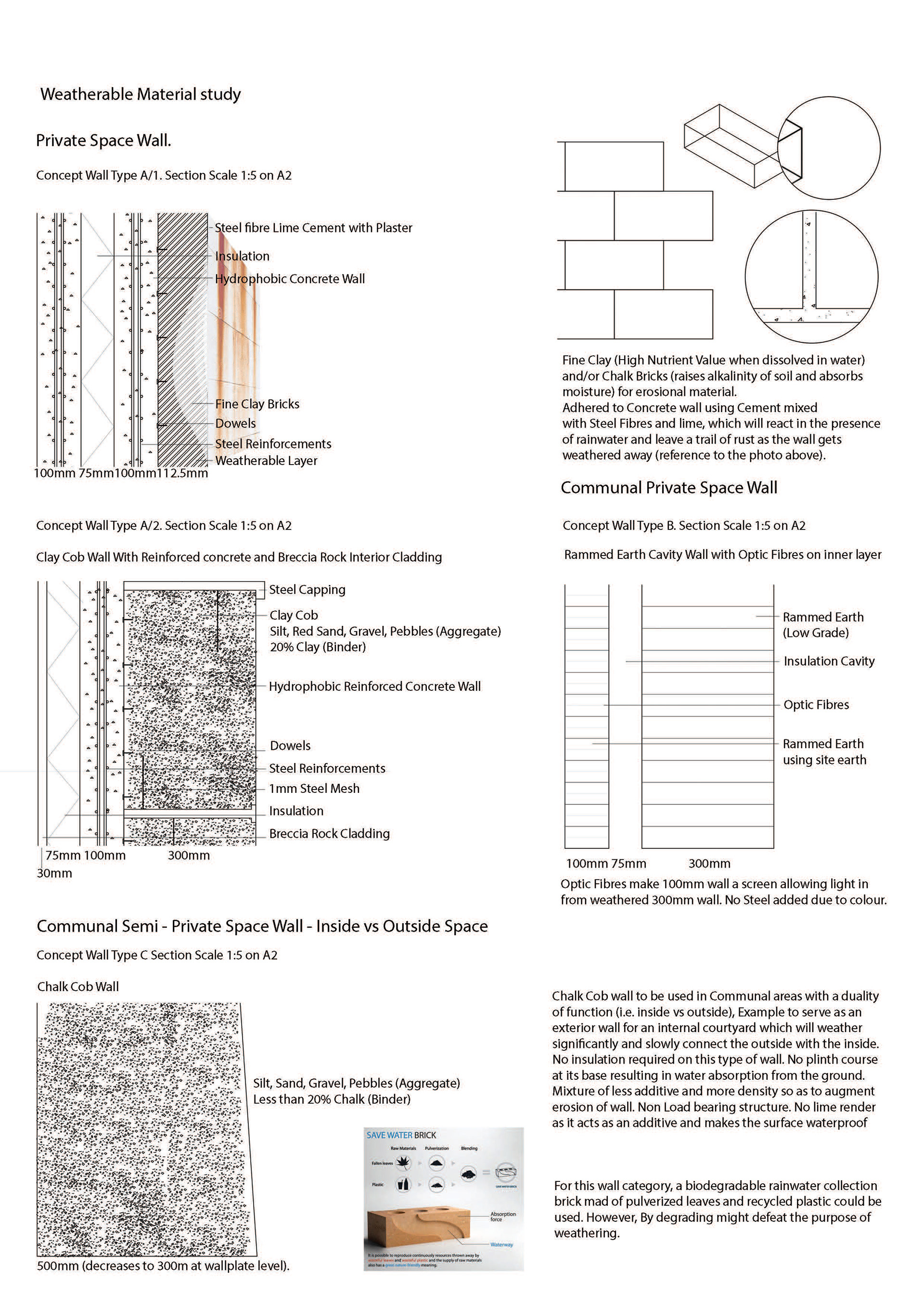 Structural stability and design of eroding walls