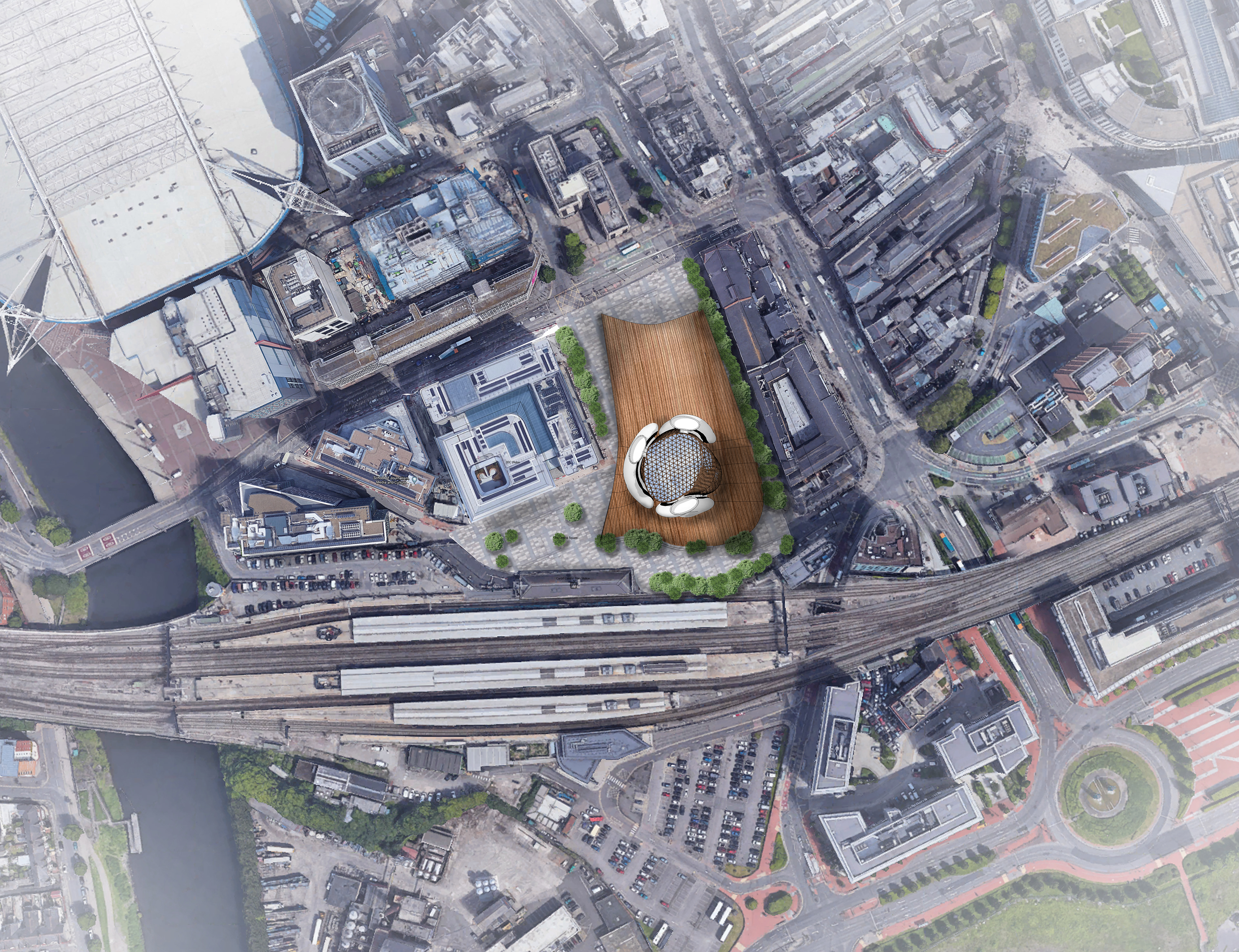 Aerial Site Plan