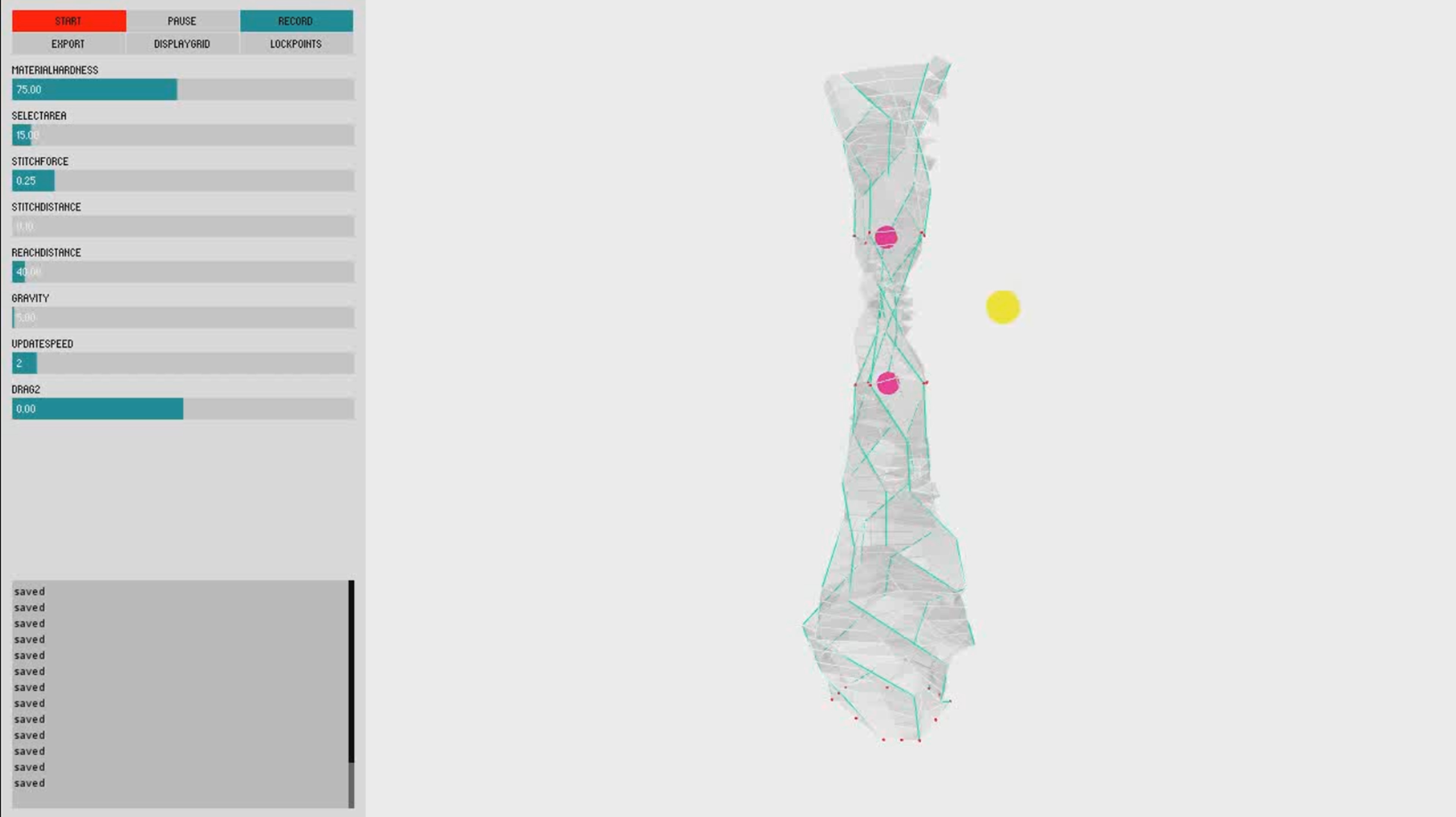 Rotational testing - Reaction of structure to rotational movement