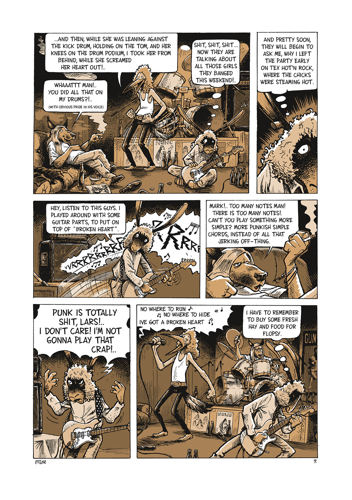 Online comic, comics, illustration, tegneserier, Flopsy, Miwer, Graphic Novel