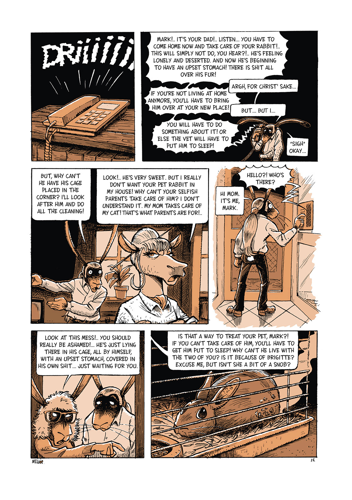 Online comic, comics, illustration, tegneserier, Flopsy, Miwer, Graphic Novel