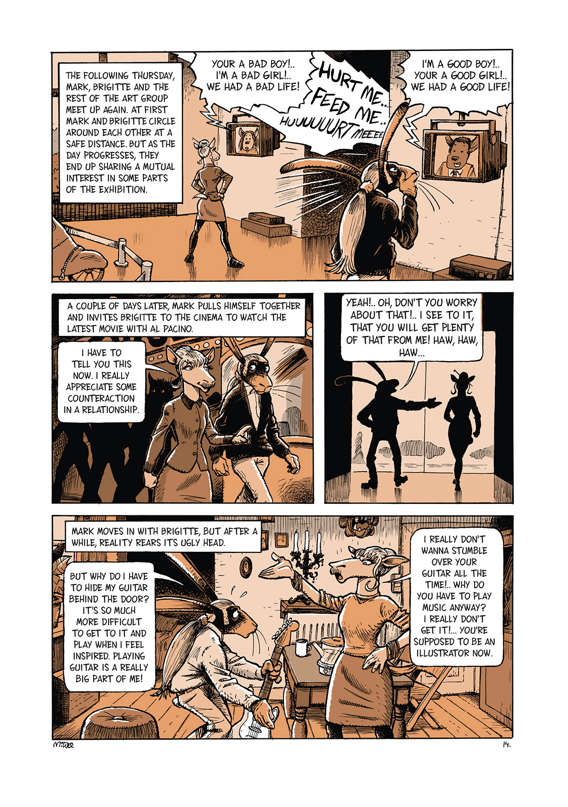 Online comic, comics, illustration, tegneserier, Flopsy, Miwer, Graphic Novel