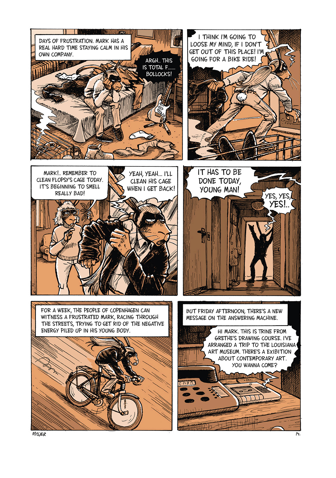 Online comic, comics, illustration, tegneserier, Flopsy, Miwer, Graphic Novel