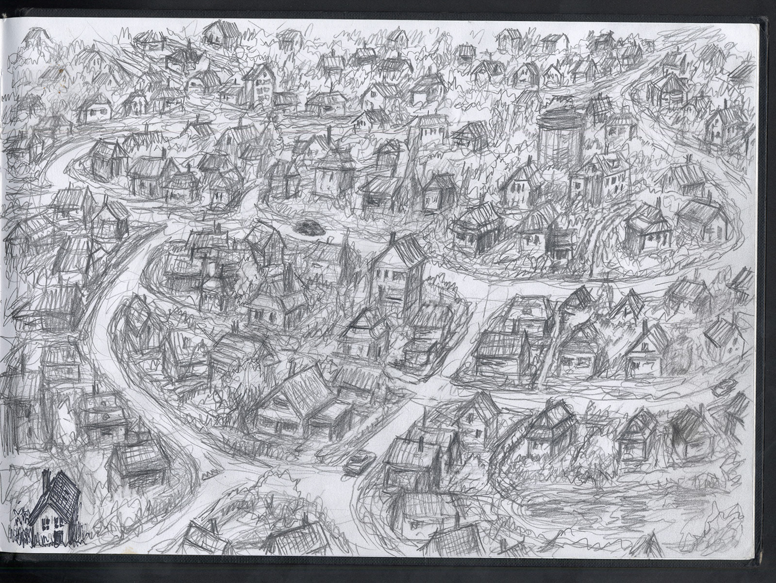 Miwer, Sketch Book, Sketches, doodling, doodles. Illustration, B&W, pencil