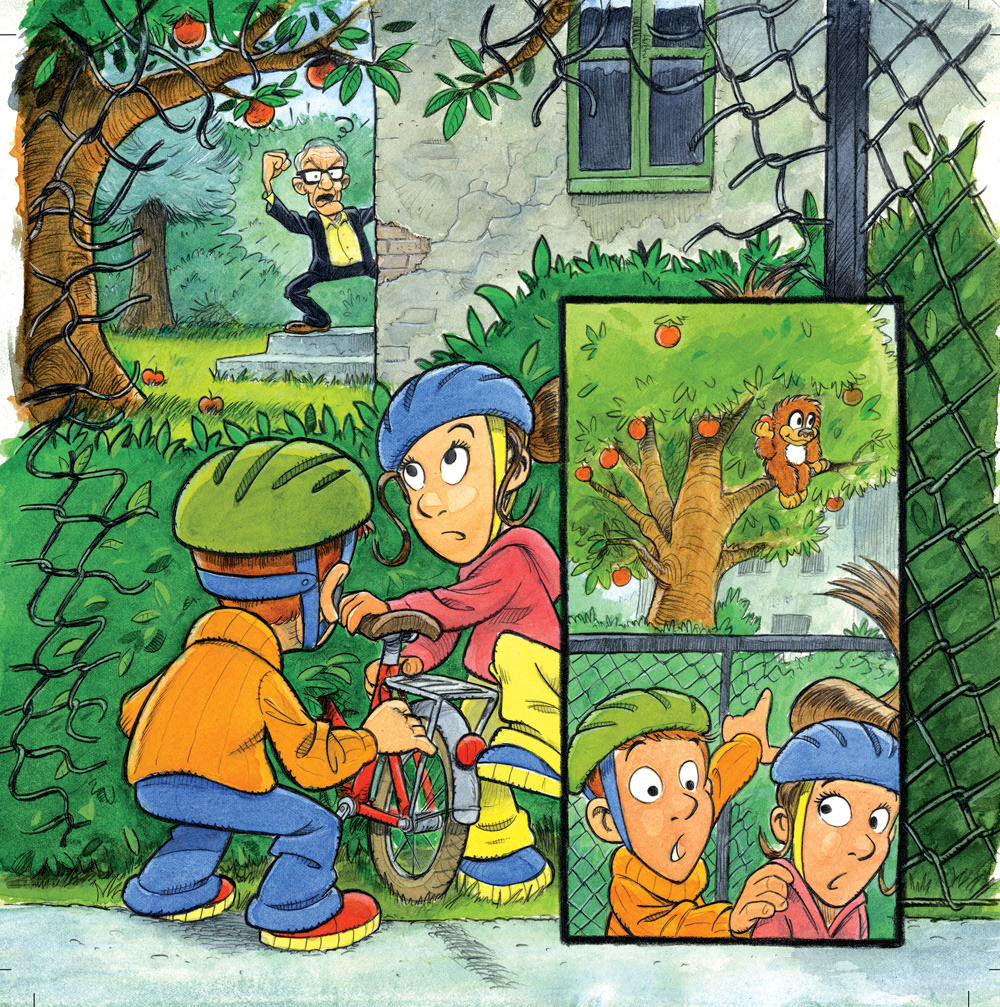 Børnenes Trafikklub, BTK, Miwer, Illustration, Rådet for sikker trafik, Tegning, børnebøger, SPLIT, Kasper, Thea, Drawings, Traffic club, Traffic, safety, Childrens books, plakater, posters, Michael Wettendorff,