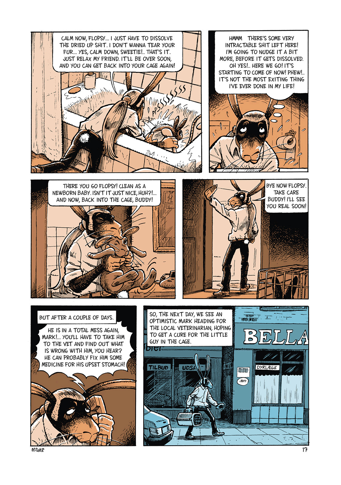 Online comic, comics, illustration, tegneserier, Flopsy, Miwer, Graphic Novel