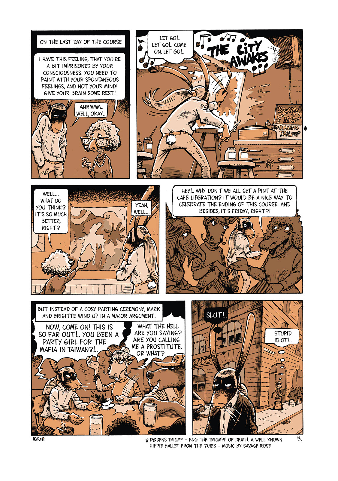 Online comic, comics, illustration, tegneserier, Flopsy, Miwer, Graphic Novel