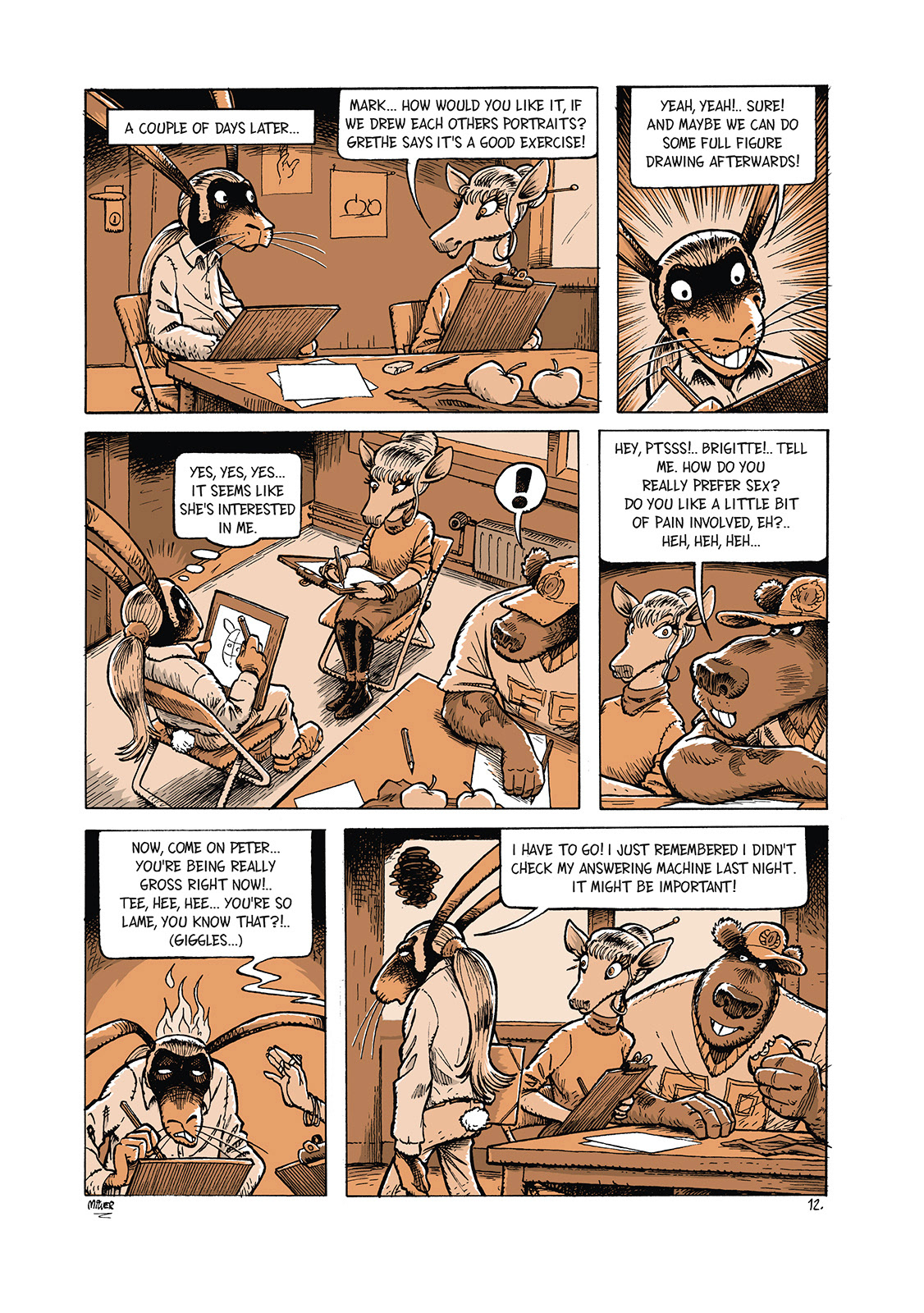Online comic, comics, illustration, tegneserier, Flopsy, Miwer, Graphic Novel