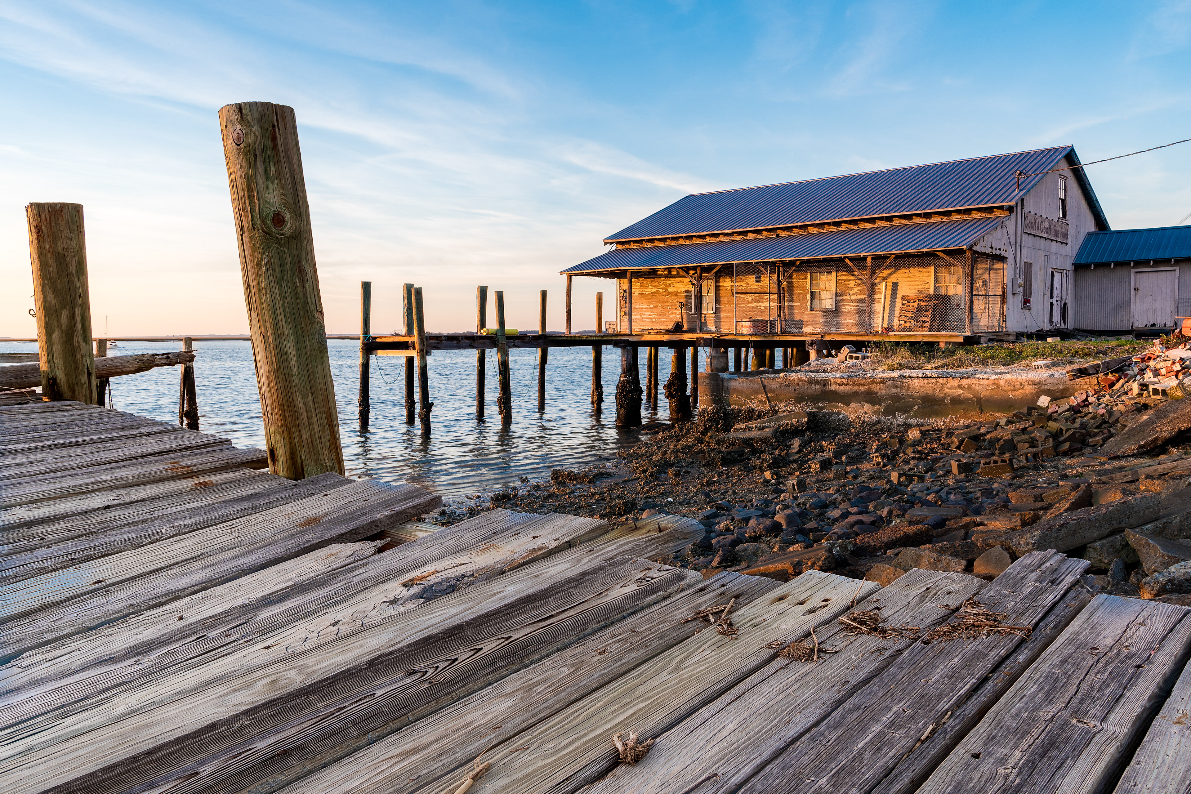 Old Shrimp Docks, Fernandina Beach, Florida