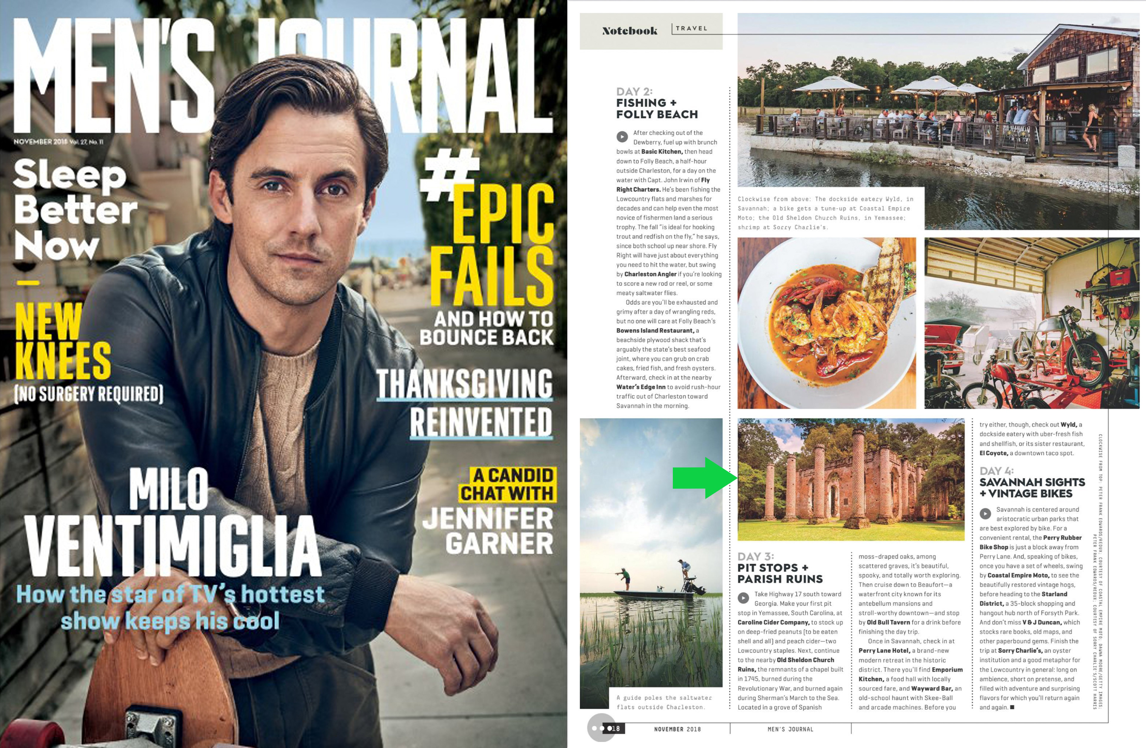 Men's Journal, Charleston, SC - November 2018