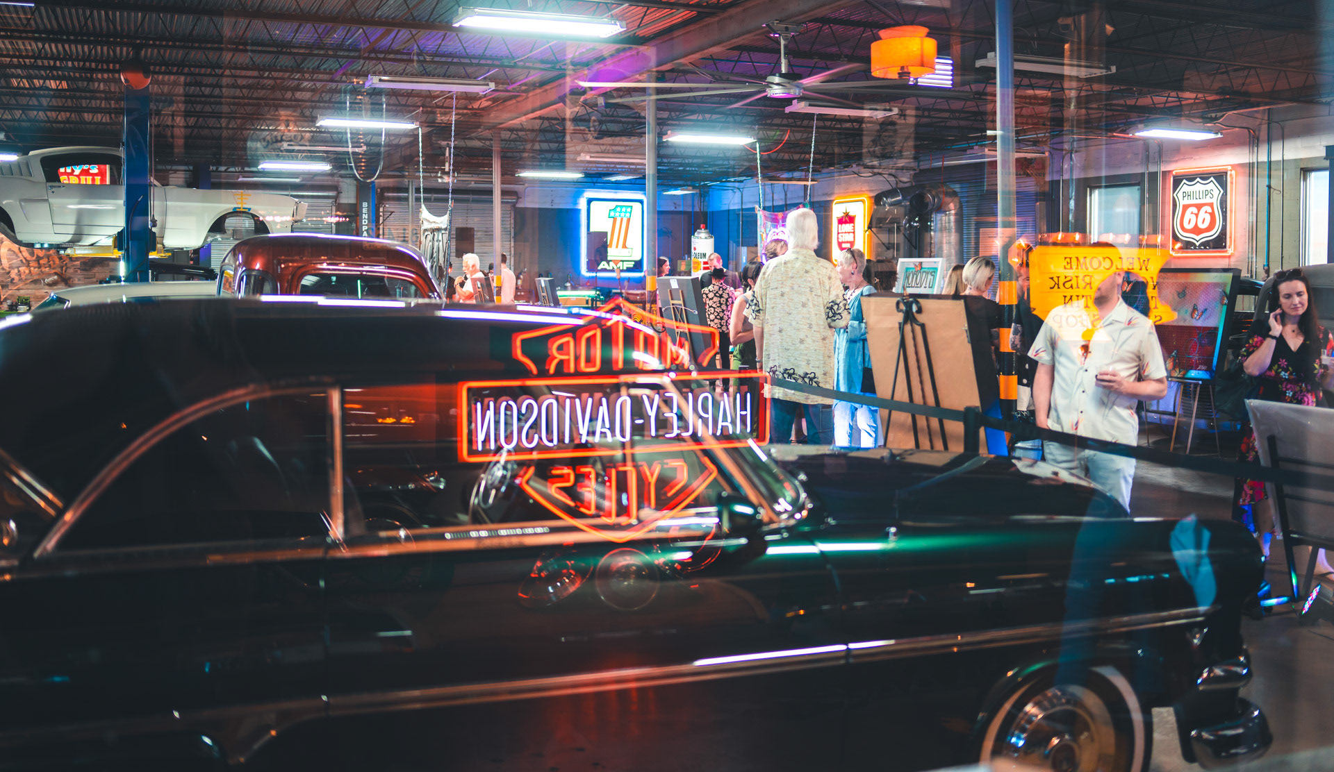 RISK exhibition at Austin Speed Shop - Austin, TX
