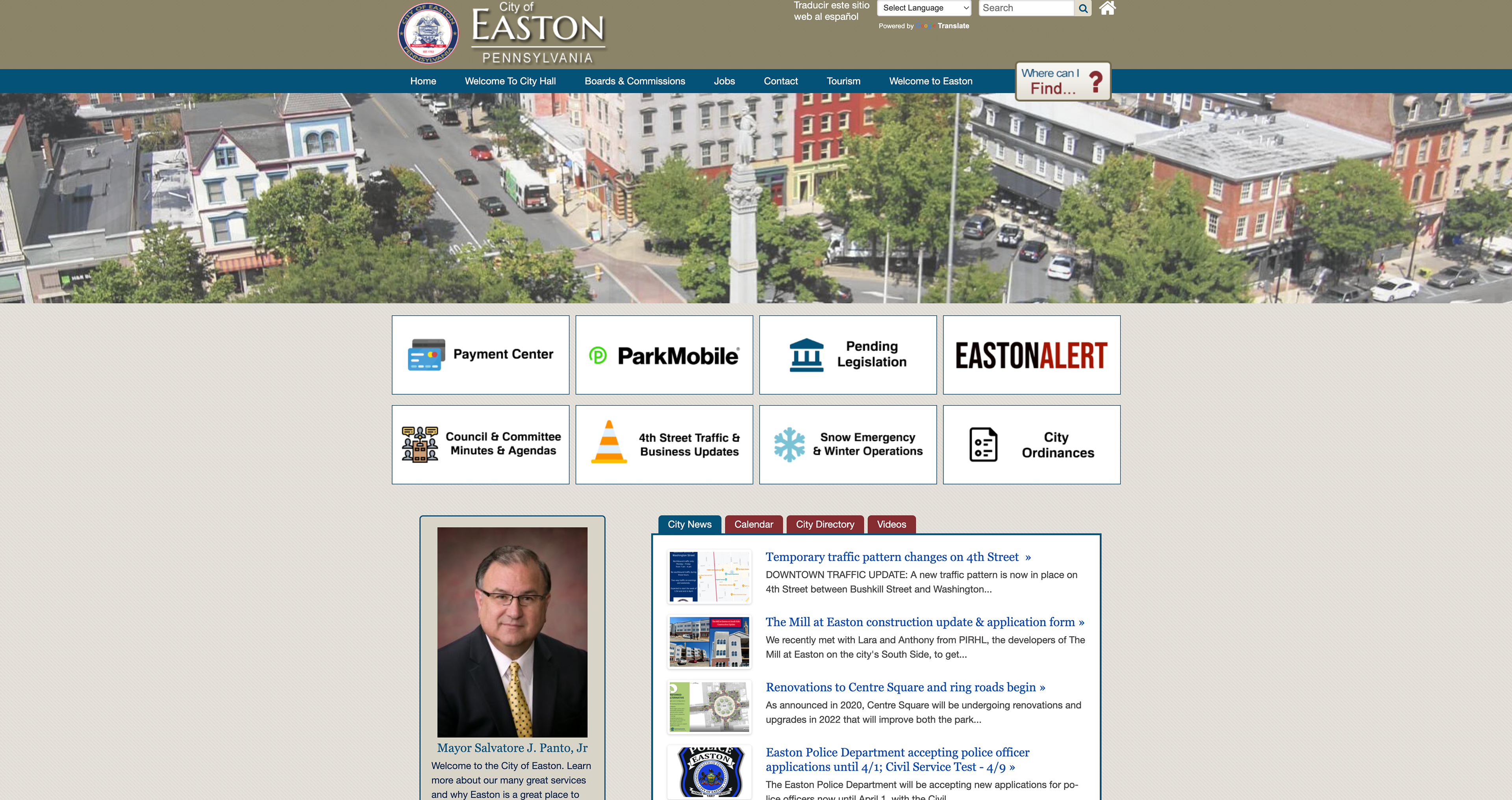 Government Page