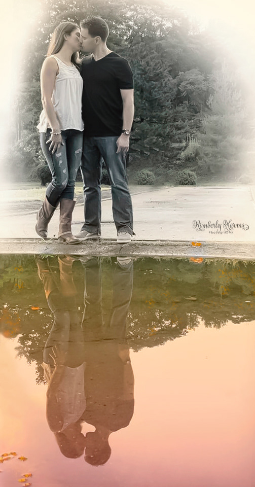 Sometimes ya gotta 'lay in a puddle' to get the shot!