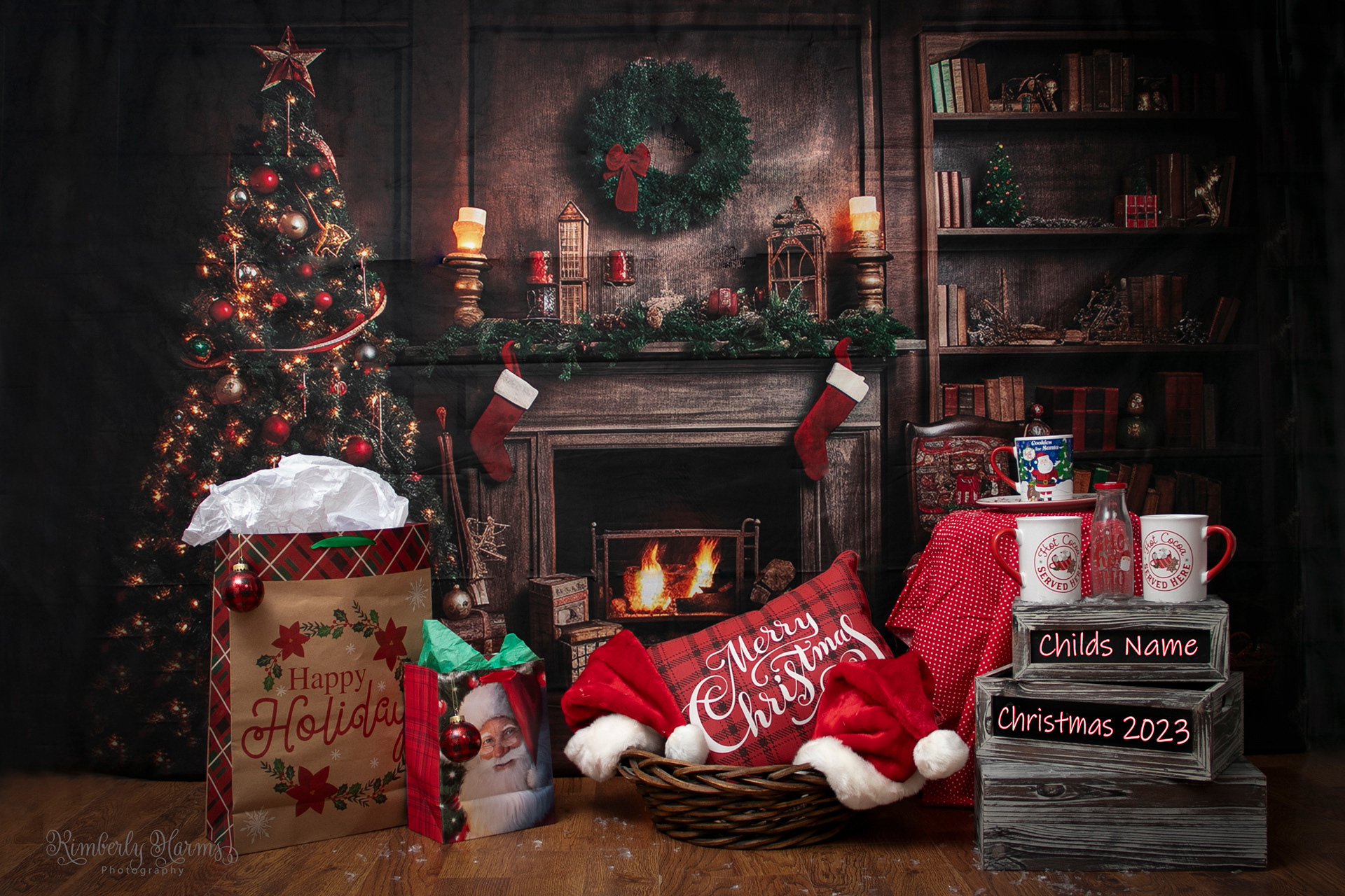 Santa's Cozy Fireplace