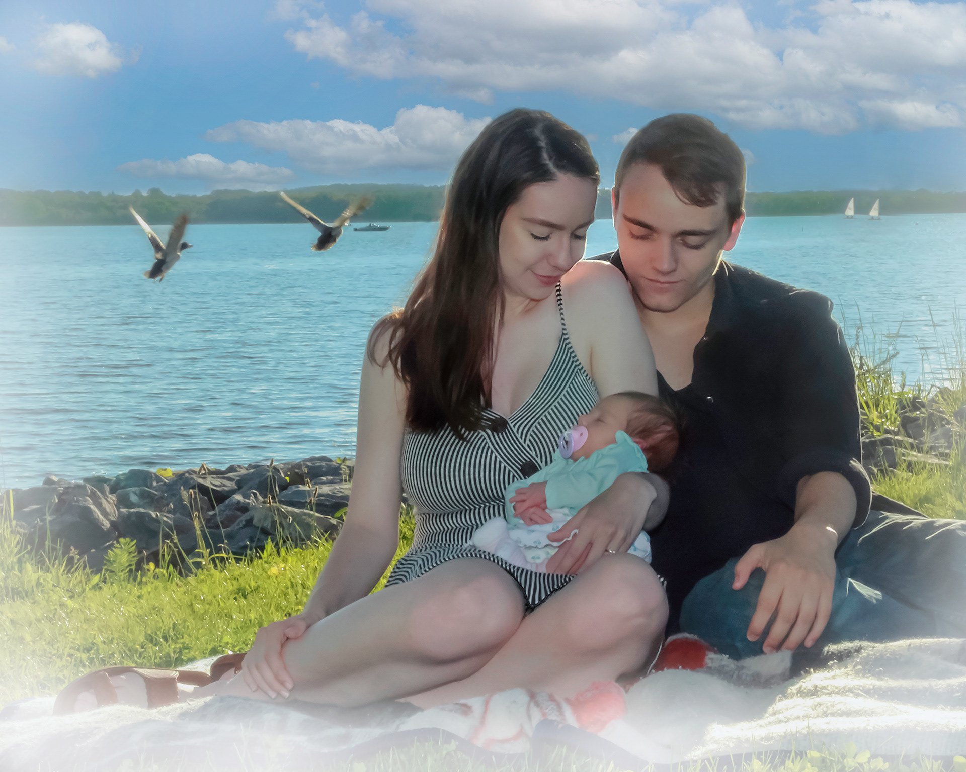 beautiful day <3 Robin 10 days old