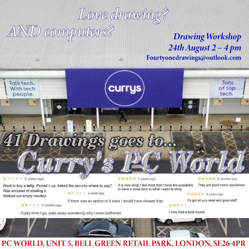 Session 24/08/24 at Currys pc world in Sydenham. Alongside @ishbbel @nima.shafiani @sa.ran.ya @ish.wari @ej.negre @luke.dyemontefiore @tiv.ee Sandy, Edgar , @palm_thing