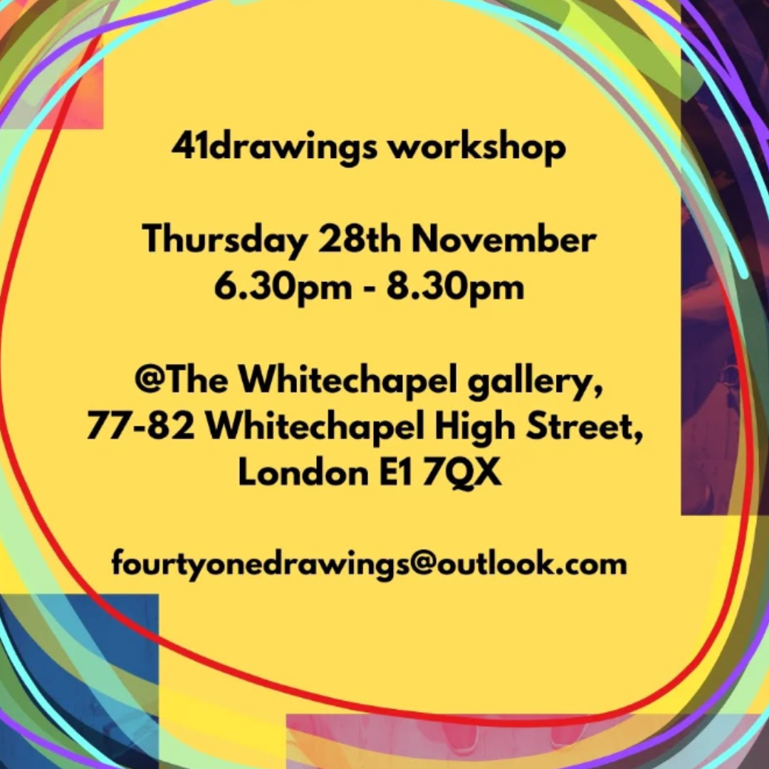 Session 28.11.24 at whitechapel gallery, with @jeniwickham @nima.shafiani Connie, Tony,, John, Teresa , Linea , Rob,