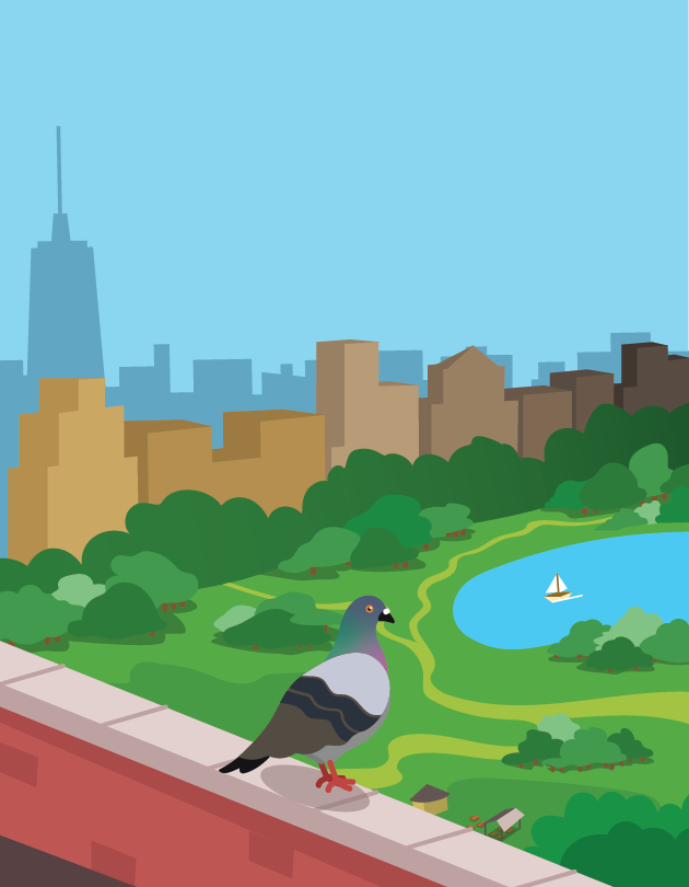 A digital illustration for Voya.