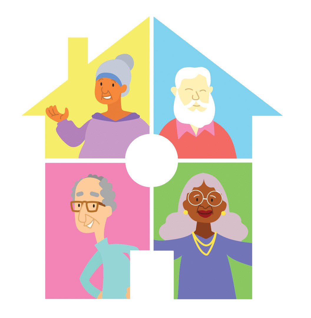 Character designs created for the NYCE IRA.