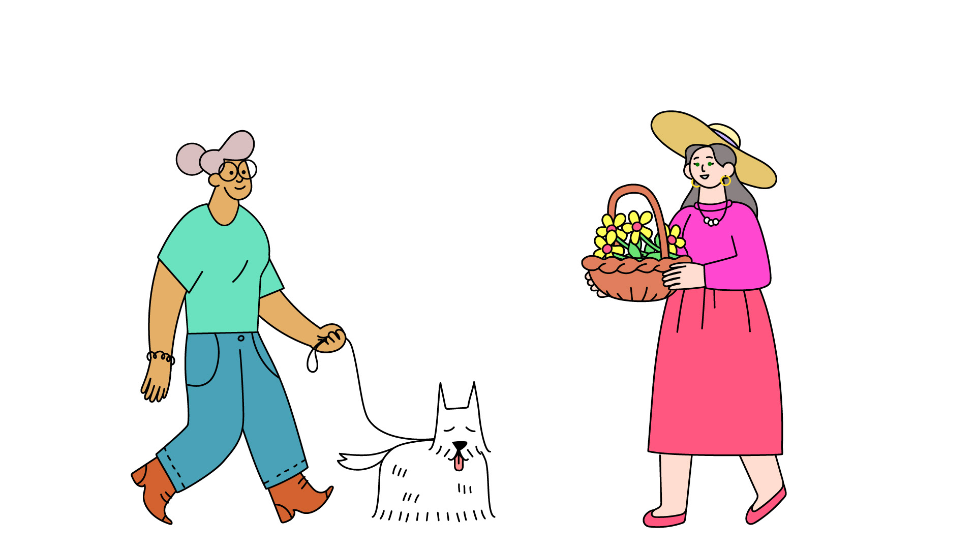 Character designs for the NYCDCP.