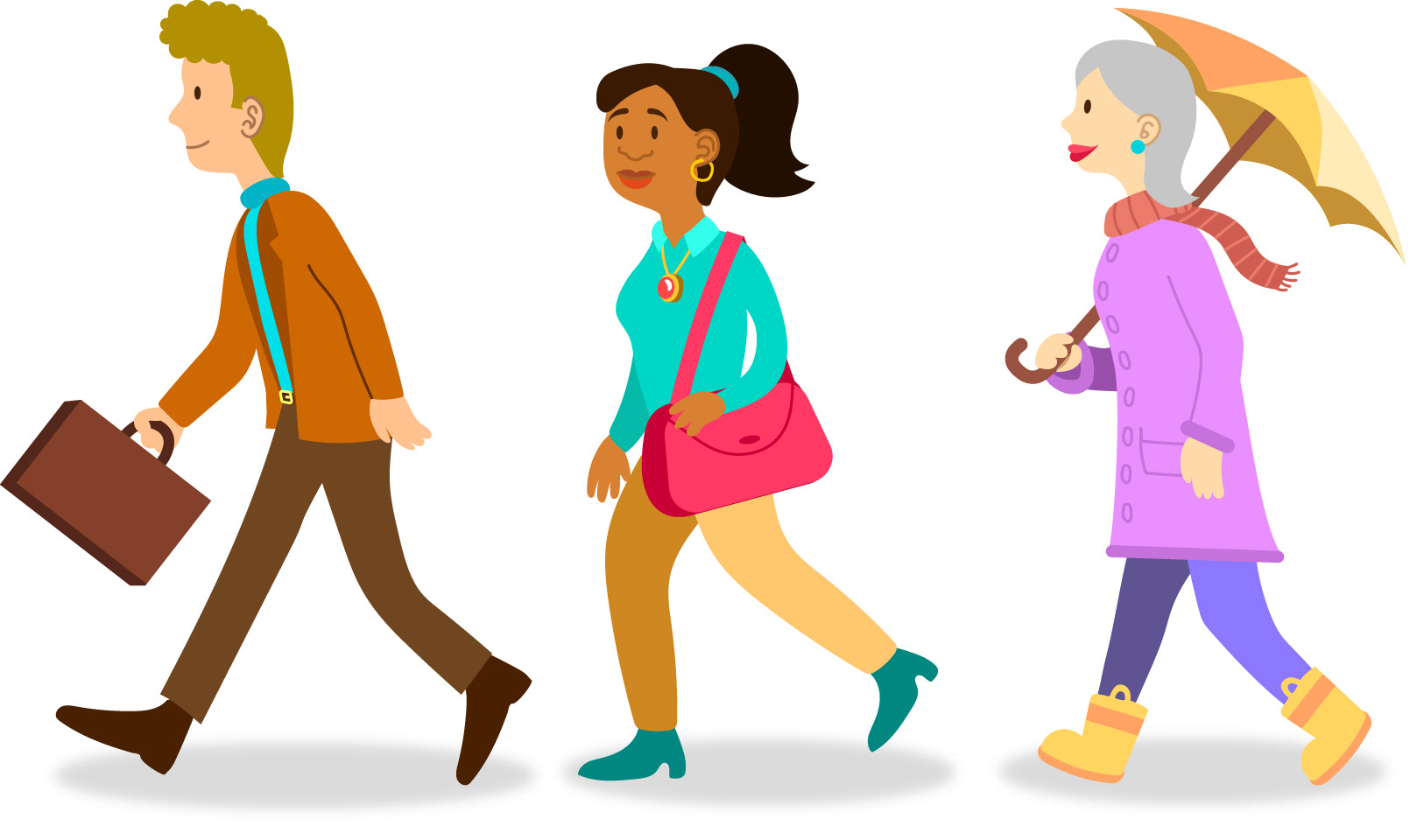 Character designs made for Voya.