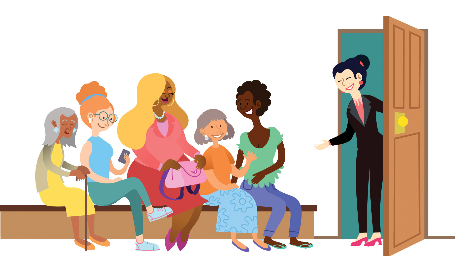 Character designs for the NYCE IRA.