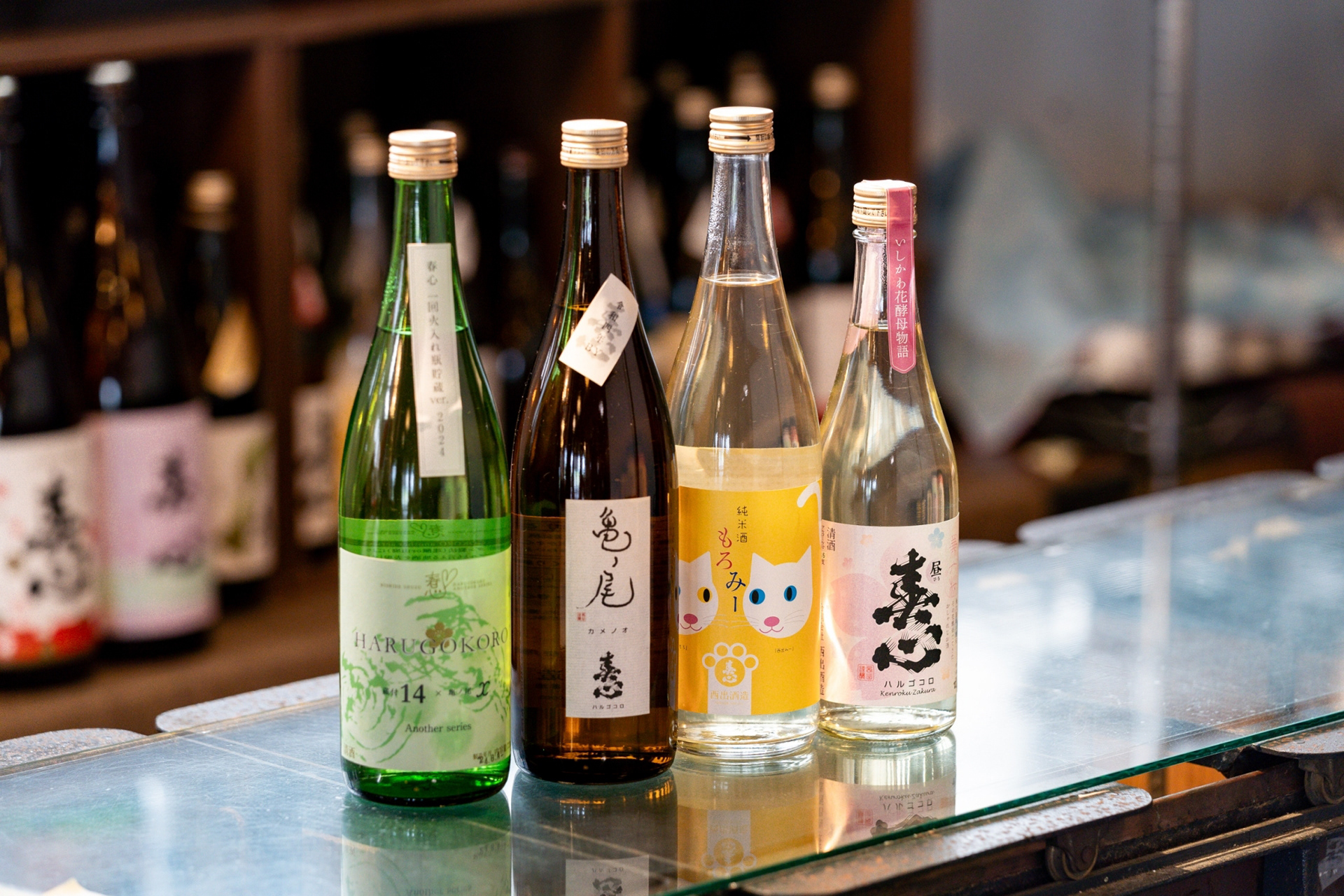 日本酒ブロガー「hana-izuko」様の取材で西出酒造（小松市）様の撮影