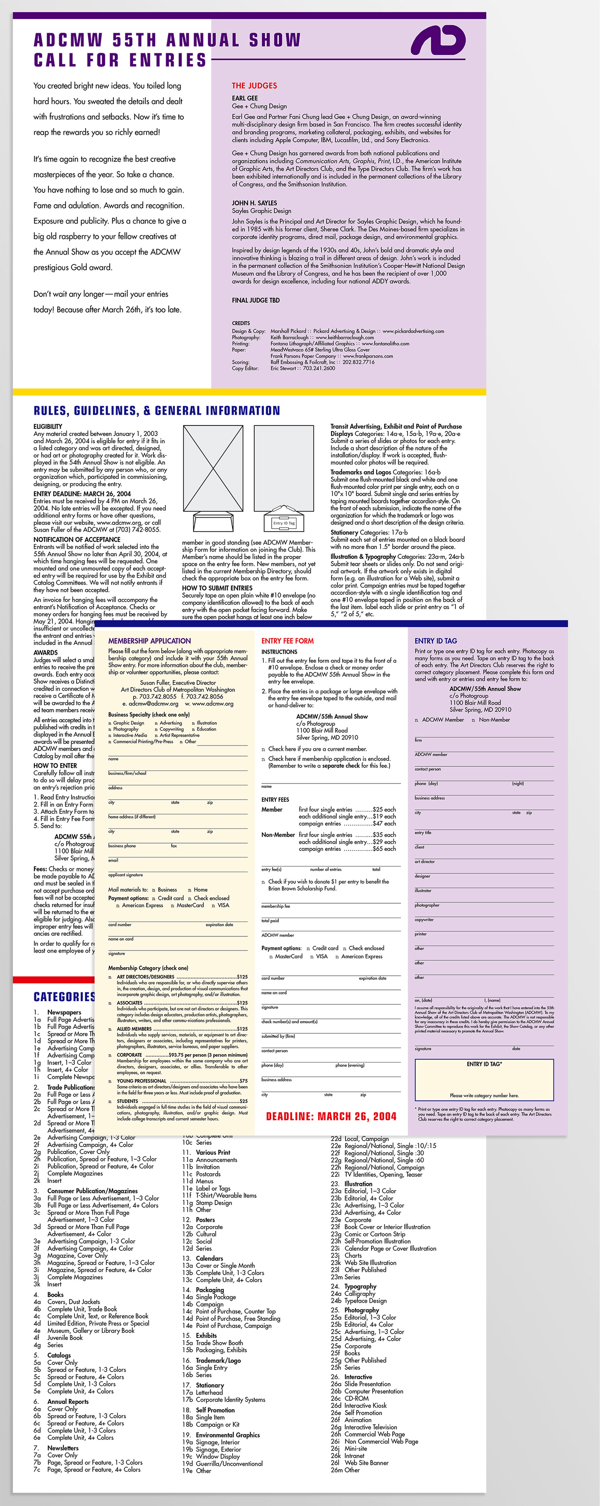 Art Directors' Club of Washing DC Annual Show