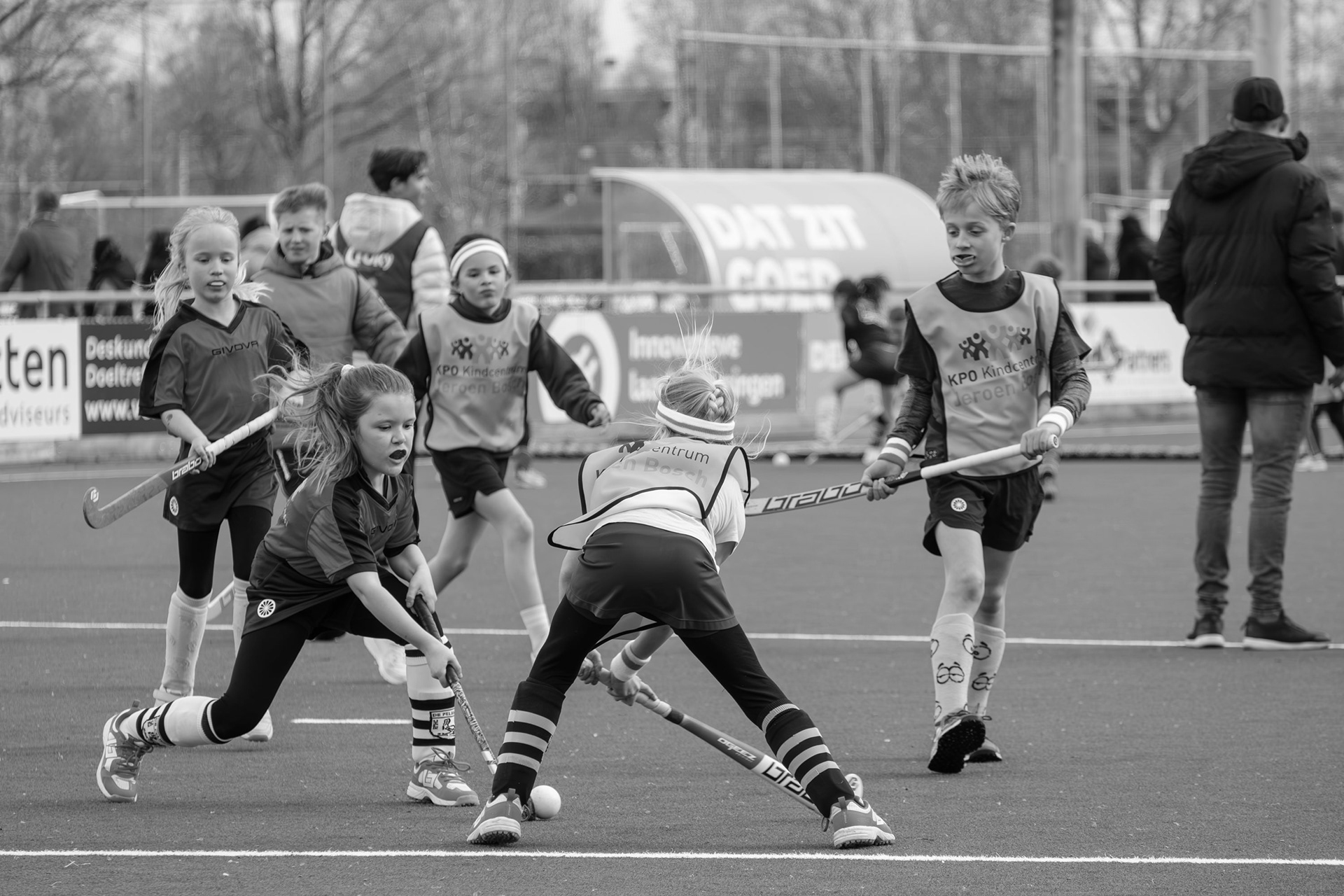 Schoolhockey toernooi