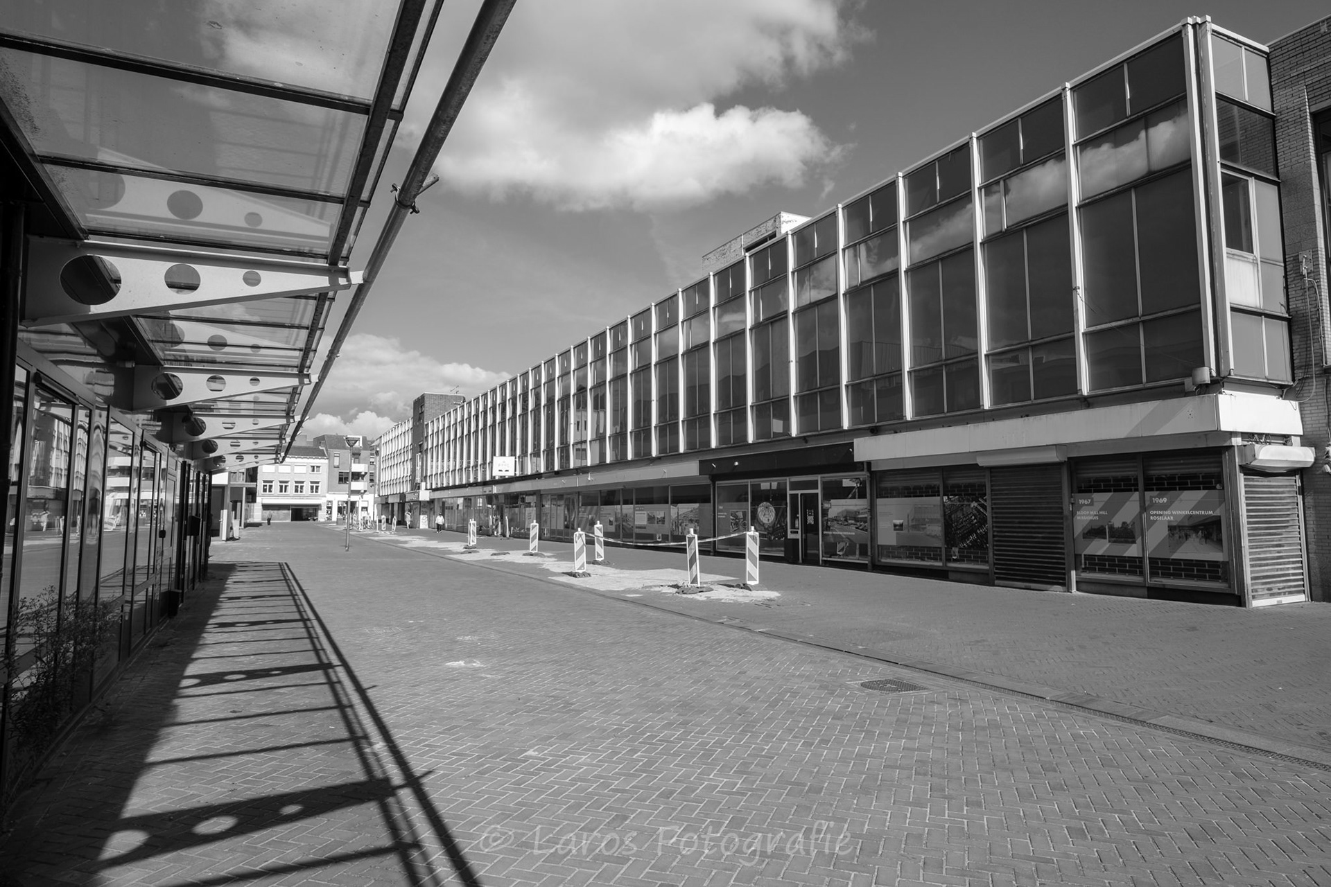 Ooit drukke winkelstraat in Roosendaal