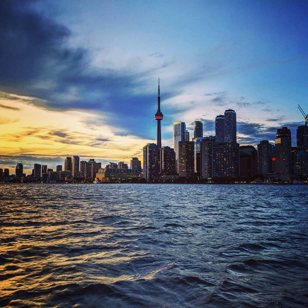 One Of The Last Warm Evenings On The Shore Of Toronto... Toronto 2019