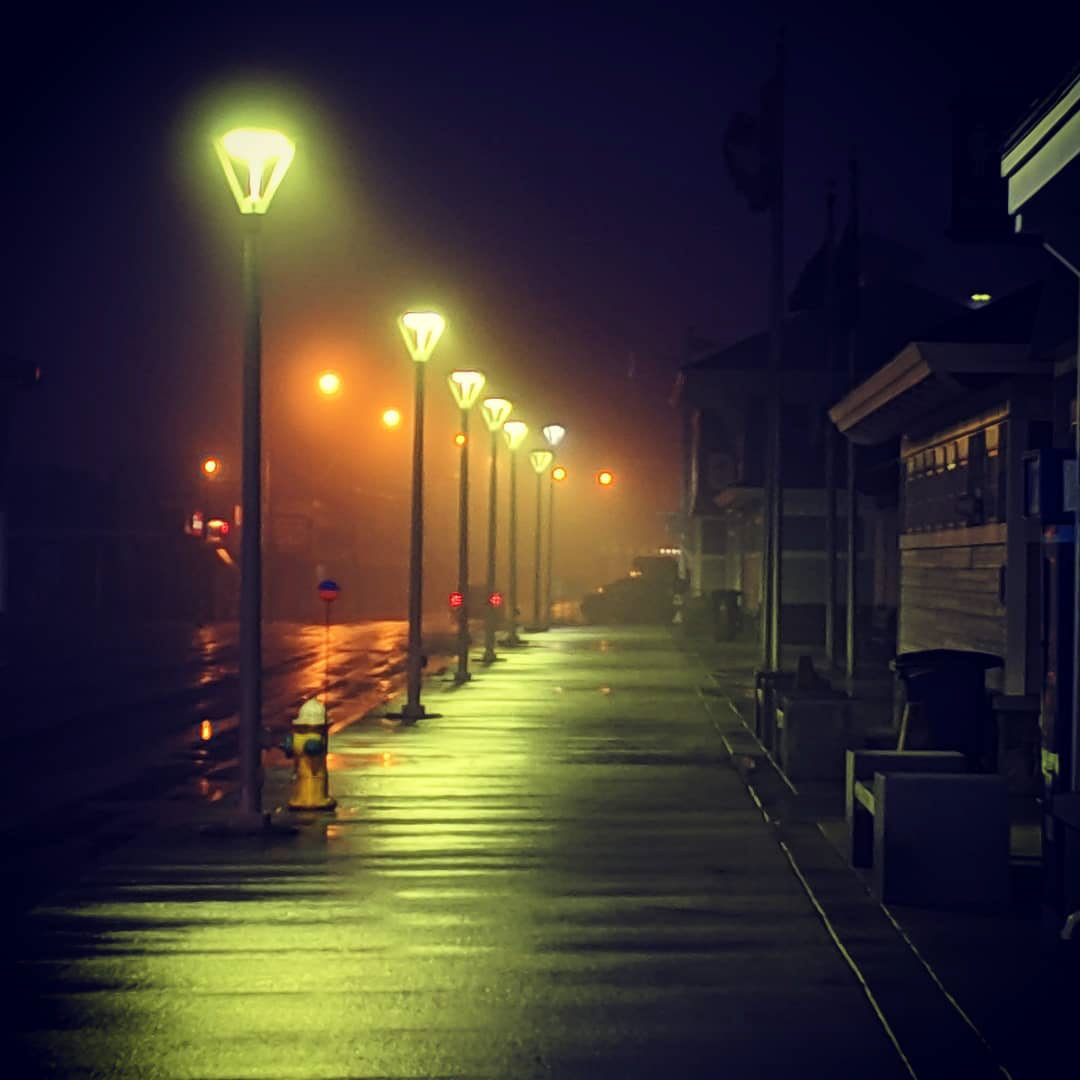 Gloomy Nights at Beach...