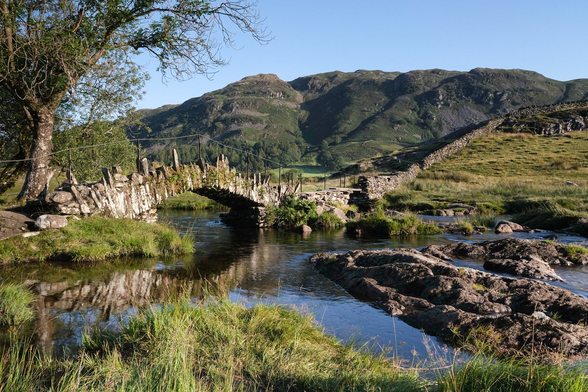 Busk Pike from Slaters Bridge