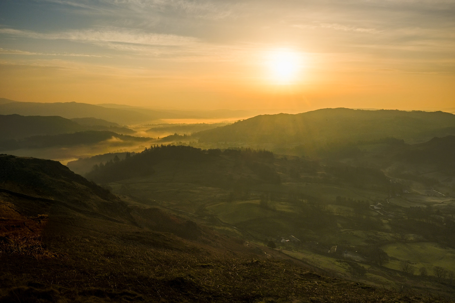 2, 32L, Sunrise looking West from Lingmoor Fell, Chris Sharples