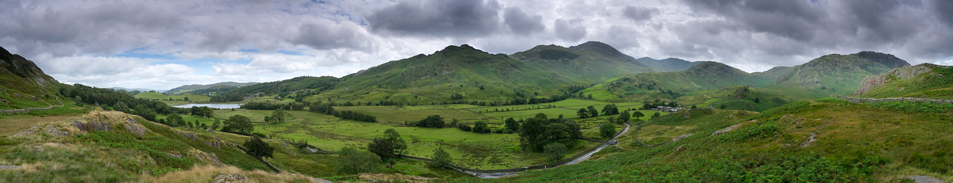Little Langdale Valley from the North East