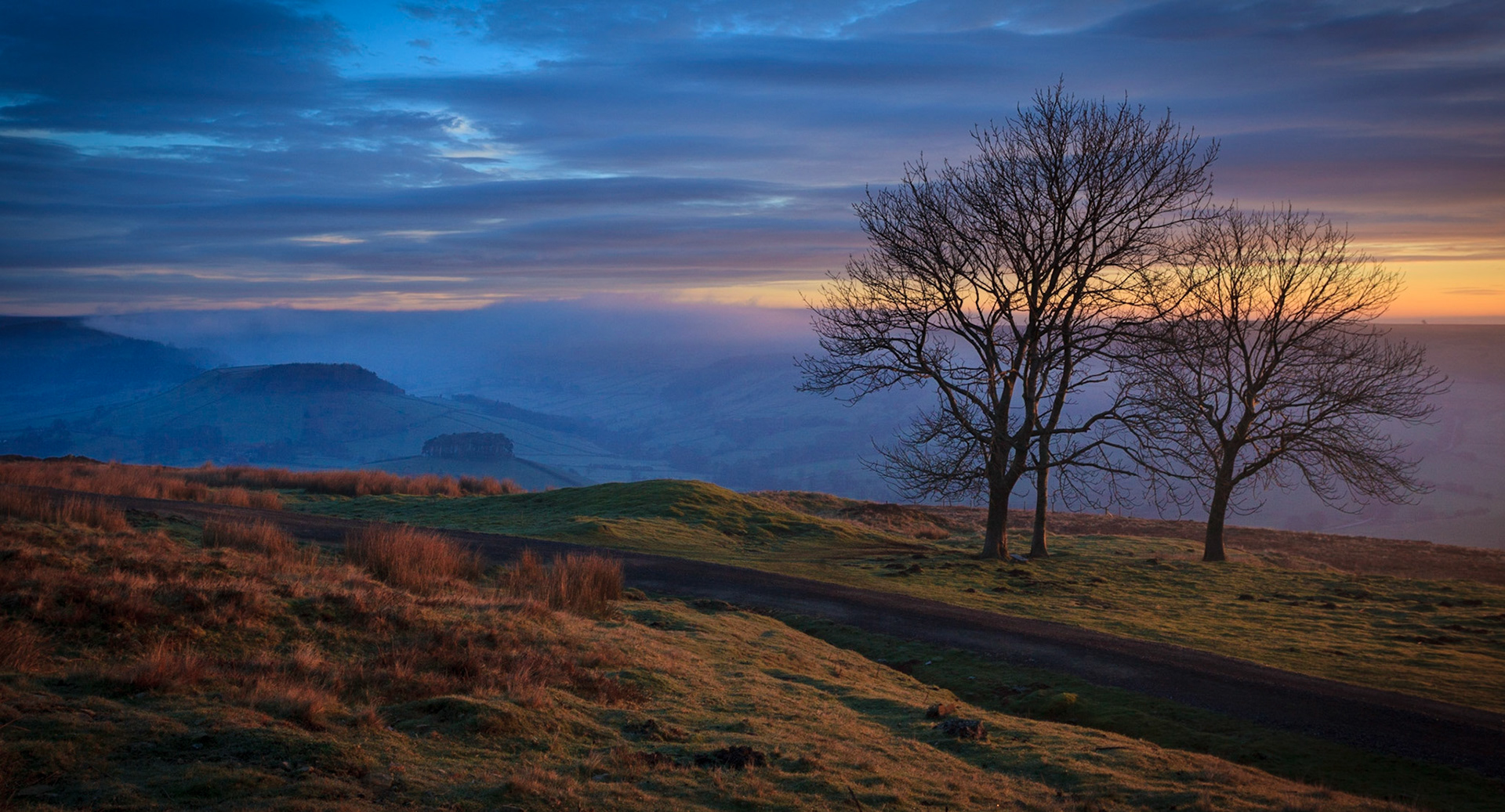 Early morning light over Rosedale