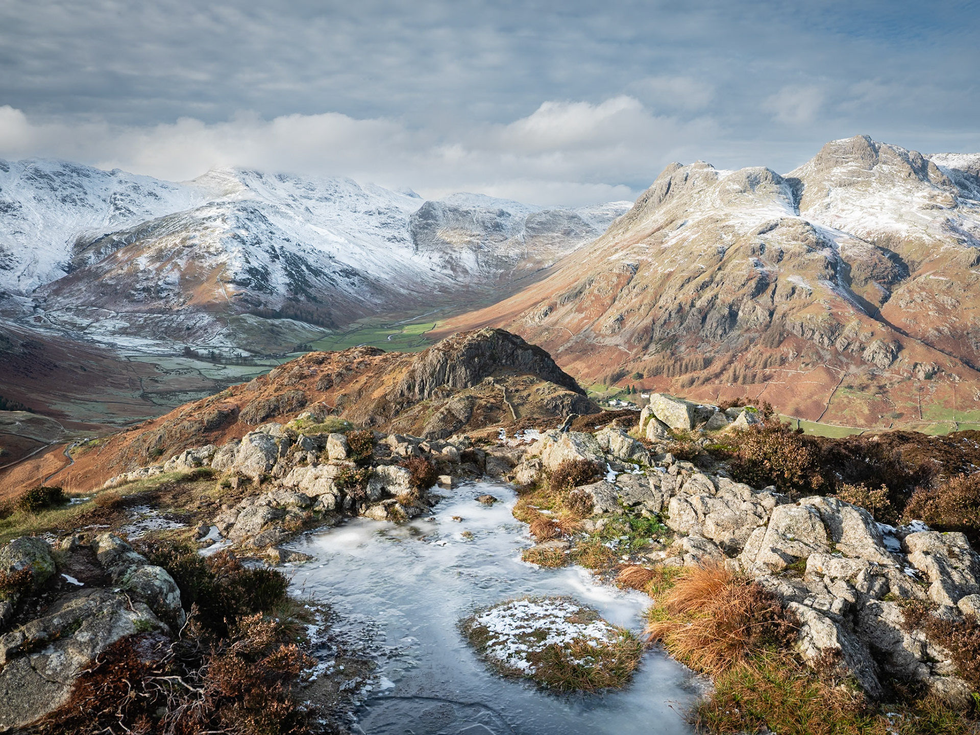 My Dad's Favourite View of the Langdale Valley