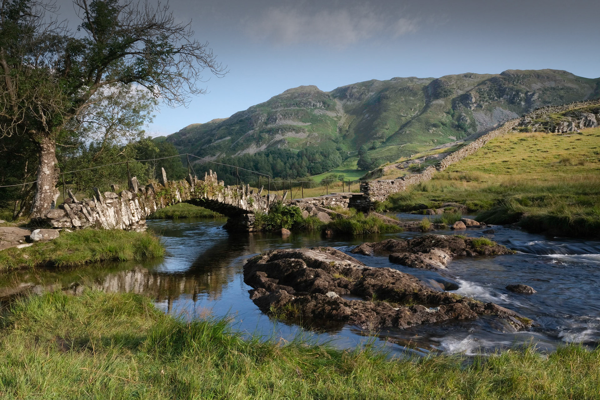 Ling Moor Fell from Slater's Bridge