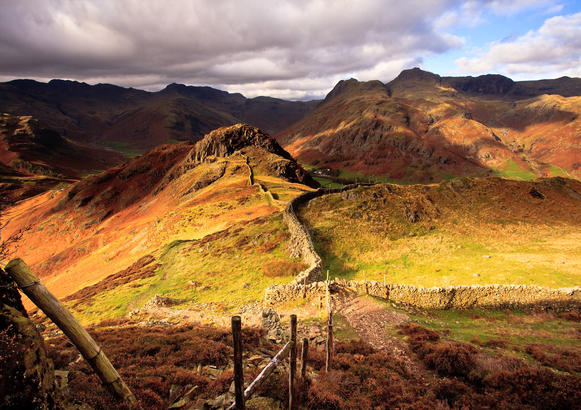 Ling Moor Fell - at the heart of Langdale