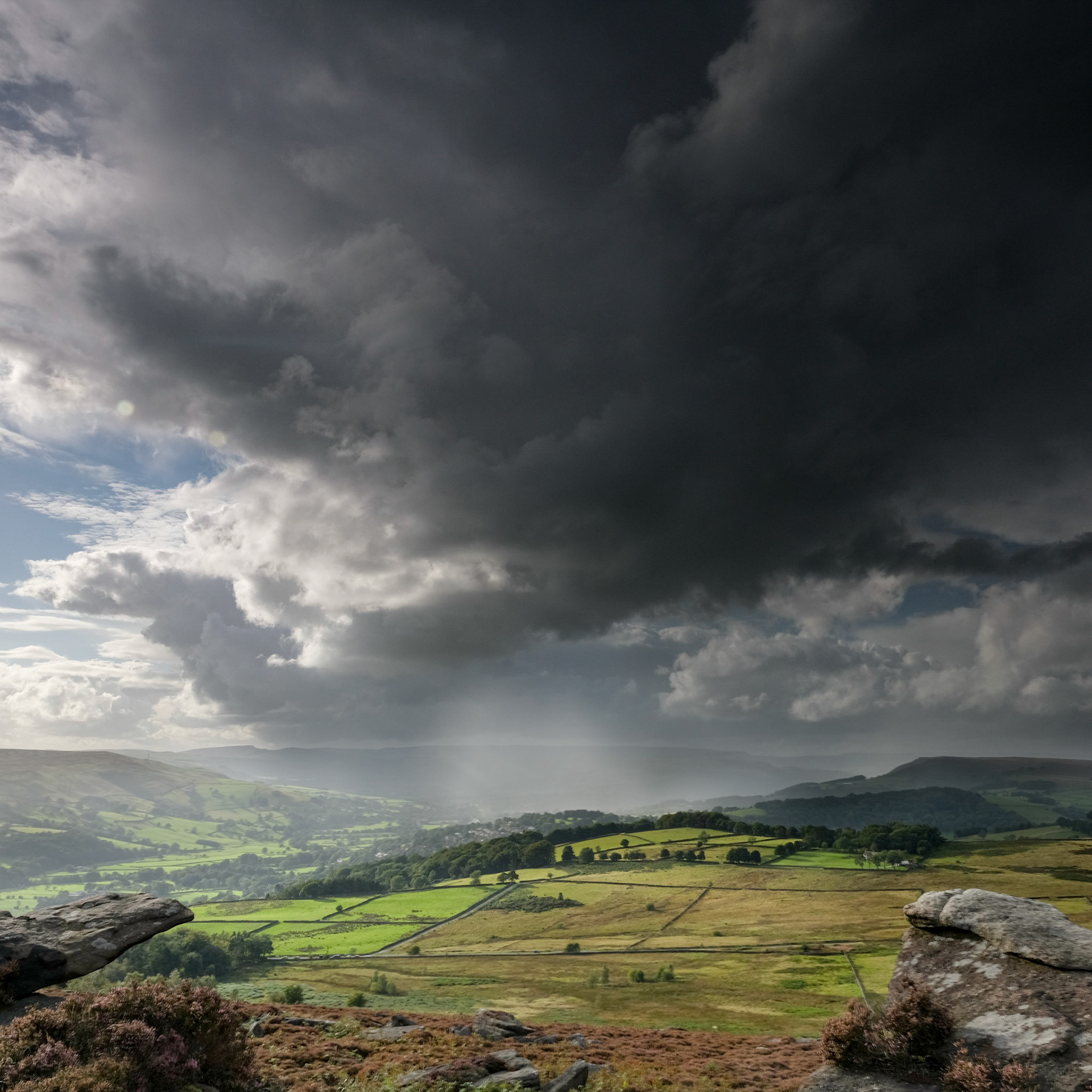 Approaching Storm in the Hope Valley