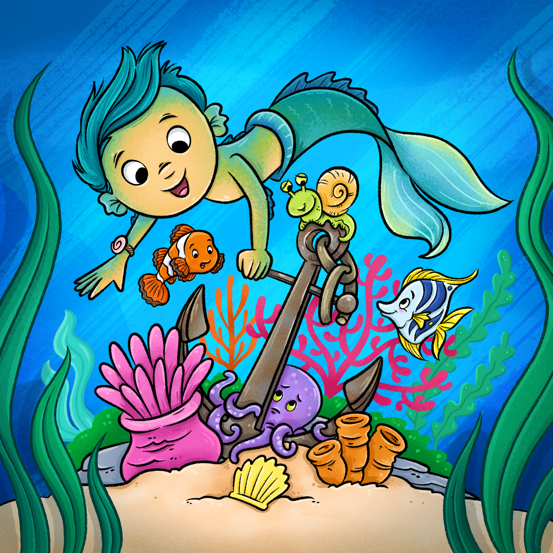 Merboy Finds Anchor