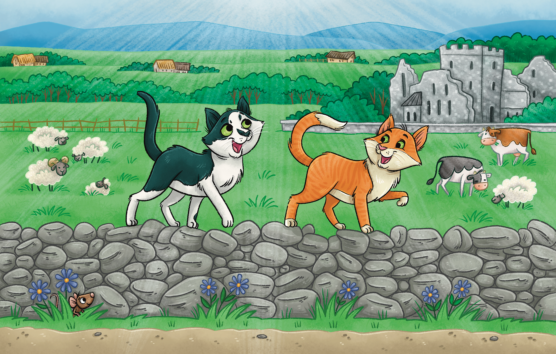 Two Traveling Cats by Palmetto Publishing