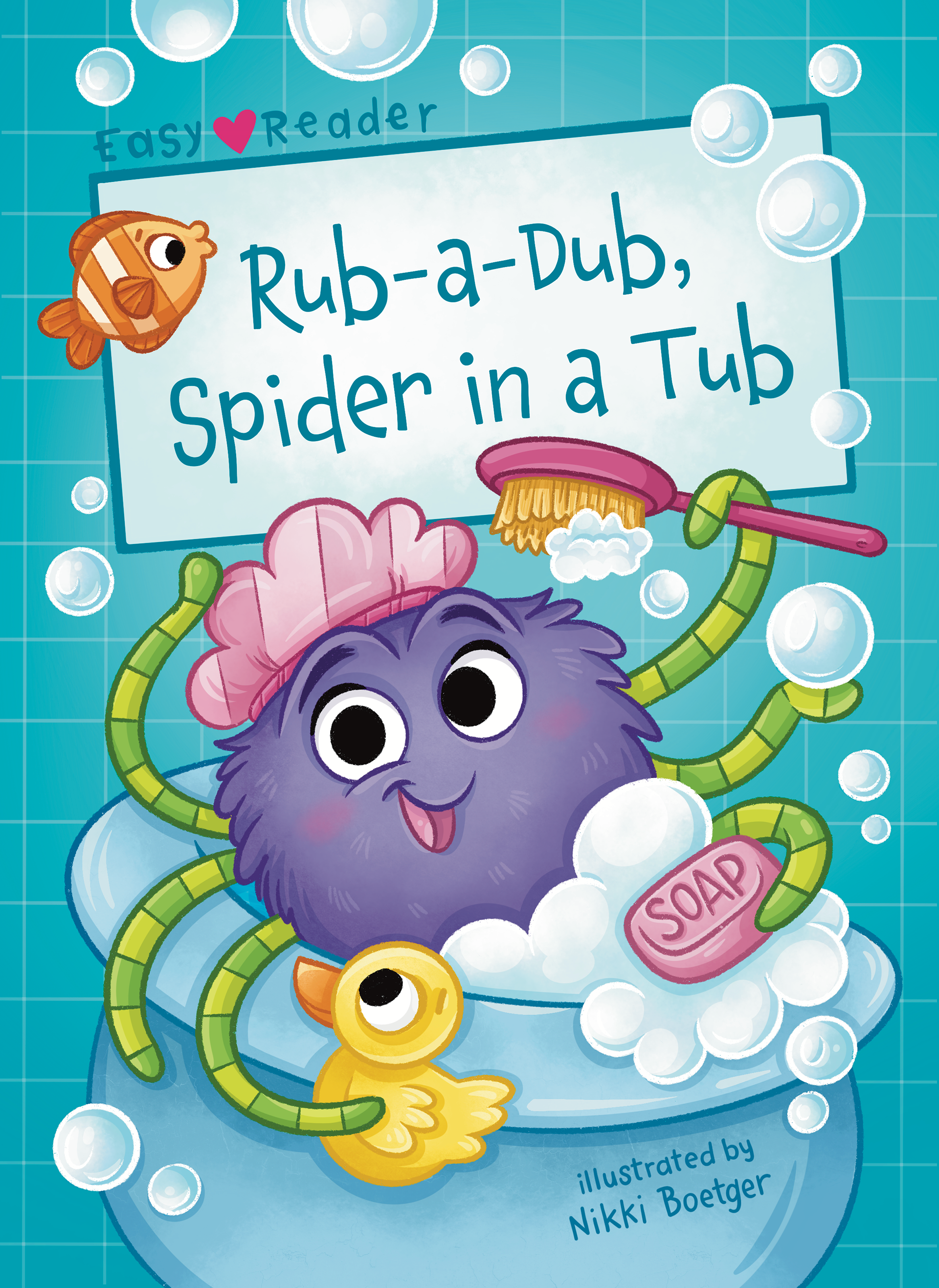Spider in Tub Easy Reader