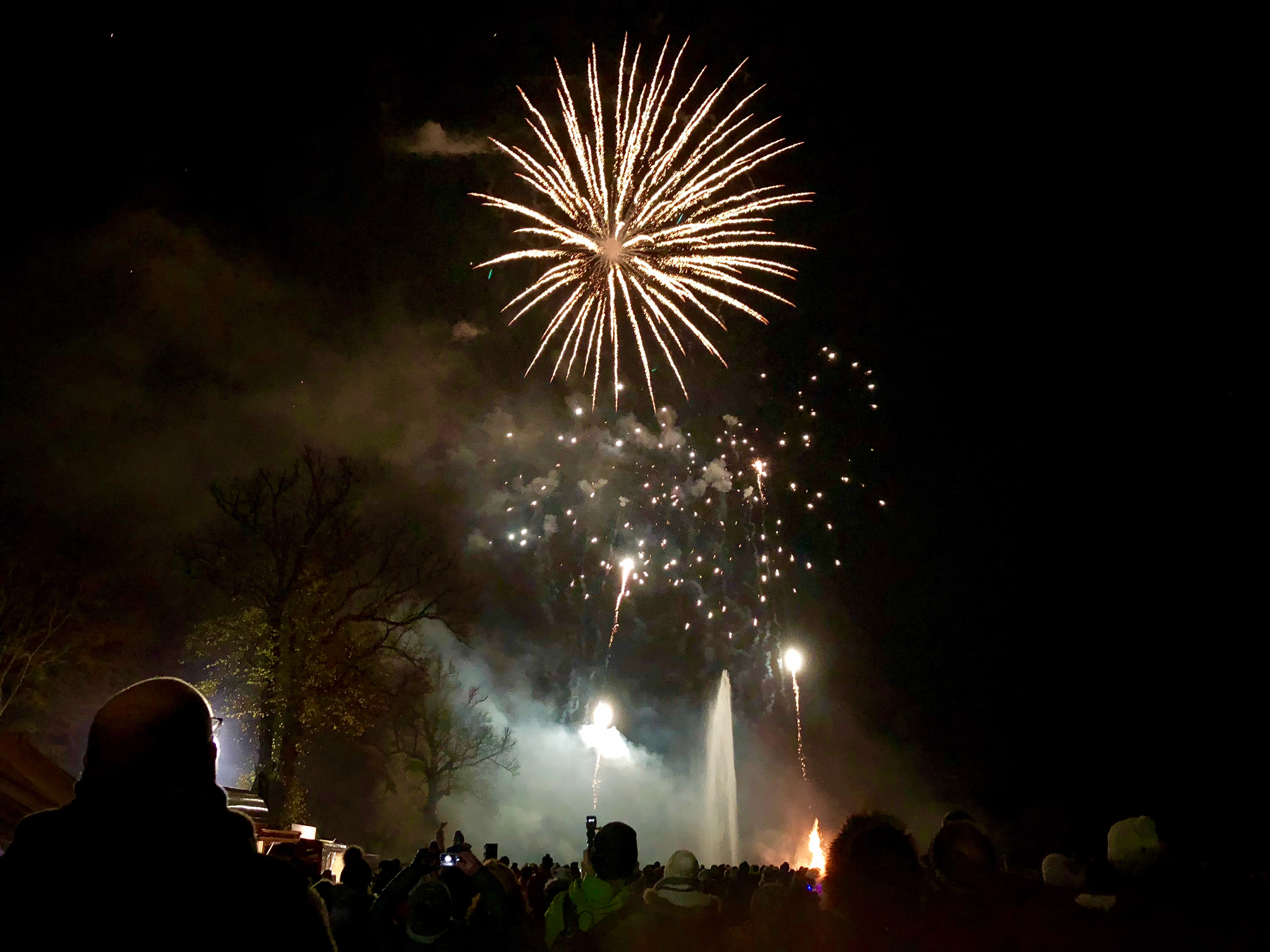Chatsworth house fireworks