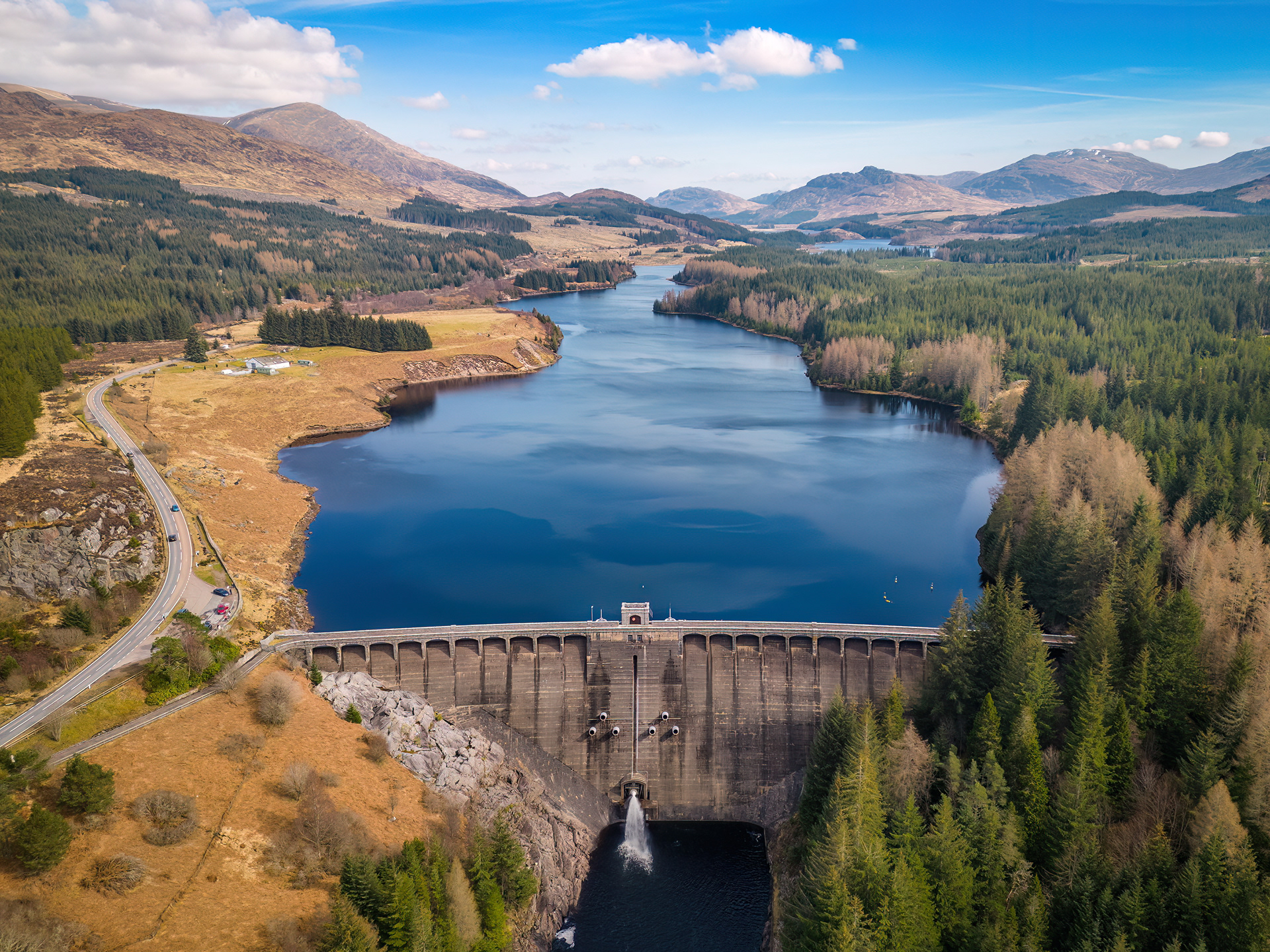 Laggan Dam, Scottish Highlands